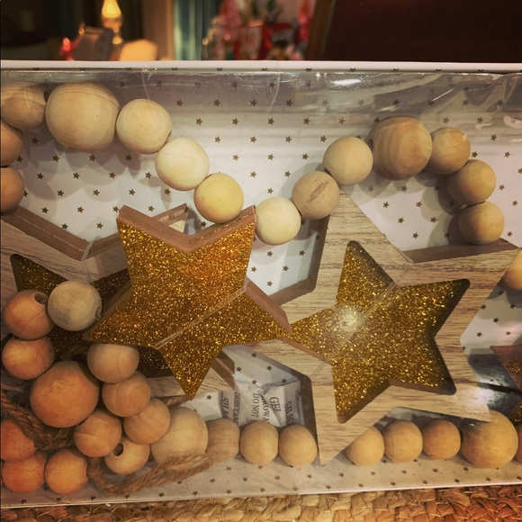 Christmas Wood Garland - Picture 4 of 5